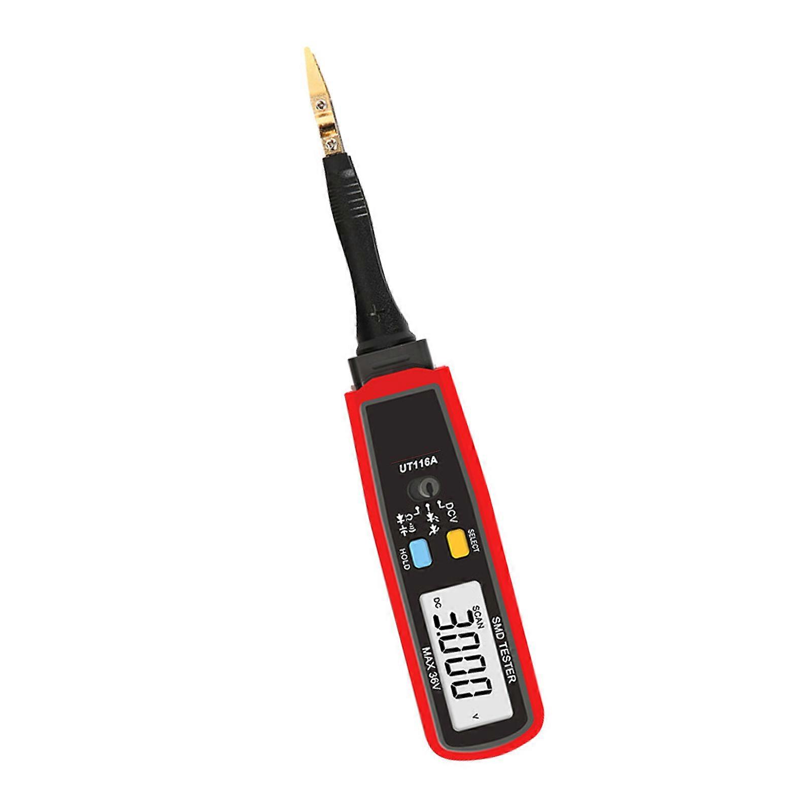 Lightweight Electronic Component Tester 6000 Counts LCD Display Auto Ranging Function For Circuits Diagnostics Multicolor