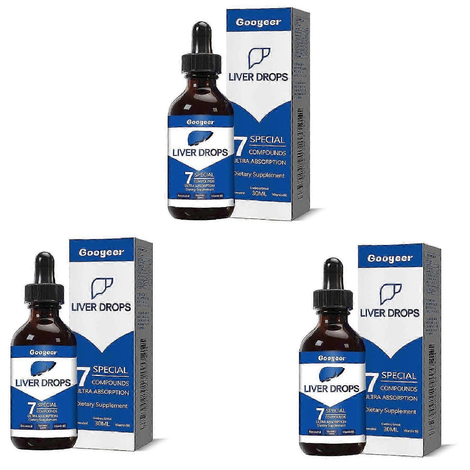 Googeer Leverdråper Kroppsbehandling-jc