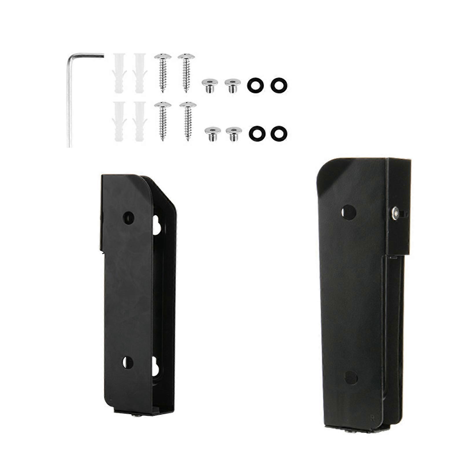 MultiPurpose Metal Notebook Holder Kit, Secure Wall or Desk Mount with Cushioned Interior for Laptop Tablets Multicolor