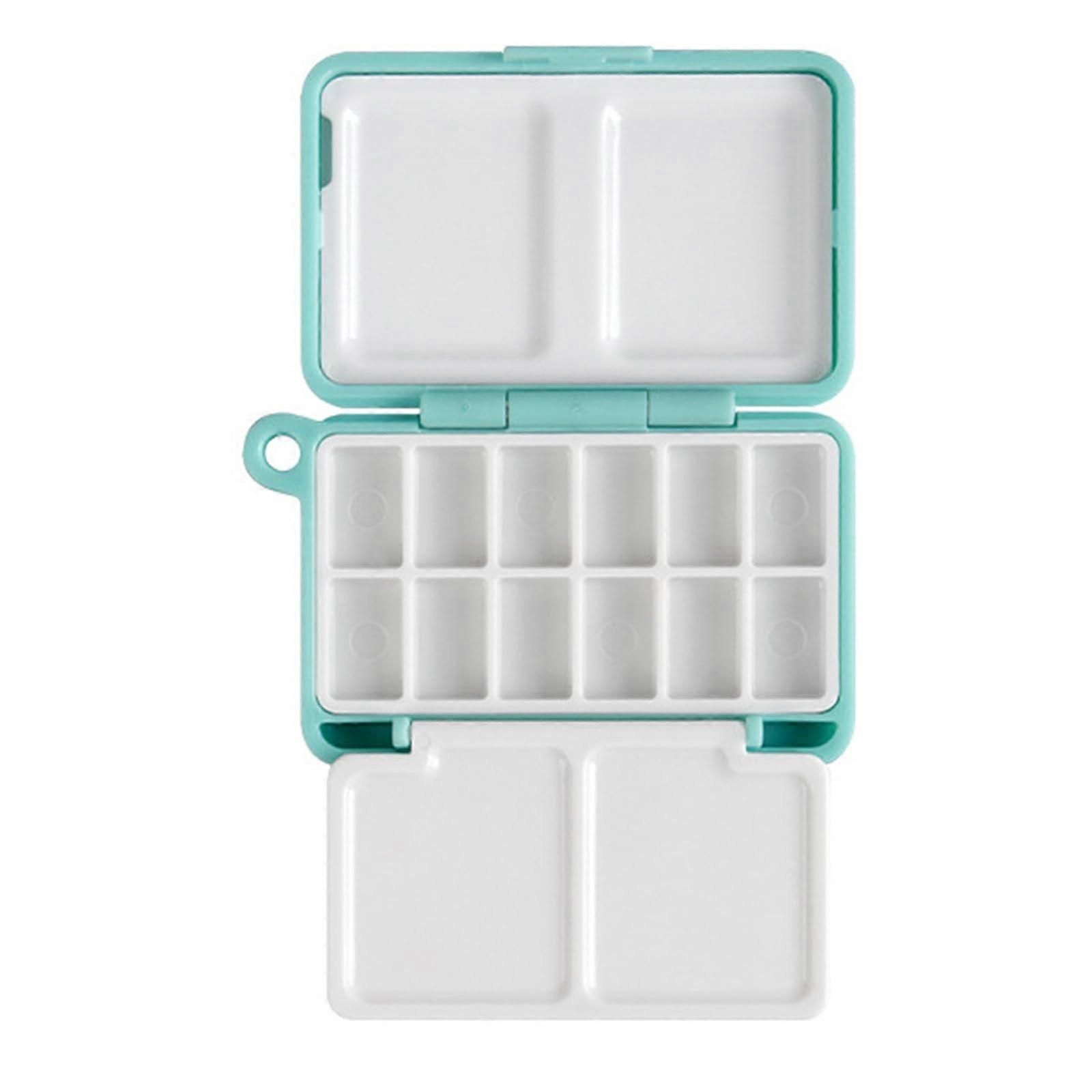 Watercolour Paint Box Portable Folding Storage Case With Mixing Tray For Oil And Acrylics