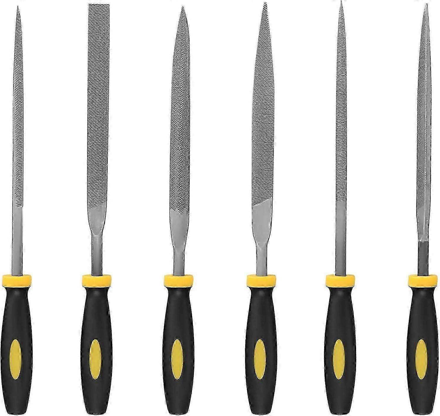 Piece File Set, Files And Rasps, Needle Files, Diamond Rasp Files Repair For Wood/metal/workshop/plastics-QJWL
