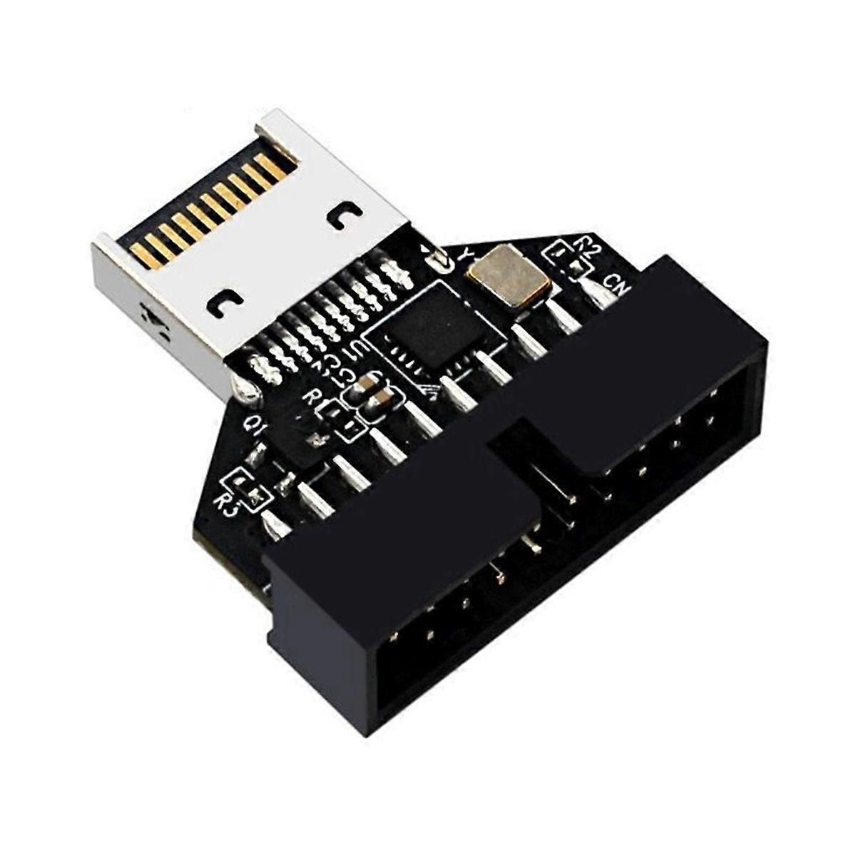 USB3 Type-E 20Pin to USB 19P Chassis Front Convert the Motherboard Type-E Expansion Card Type-E Interface to the USB 19P