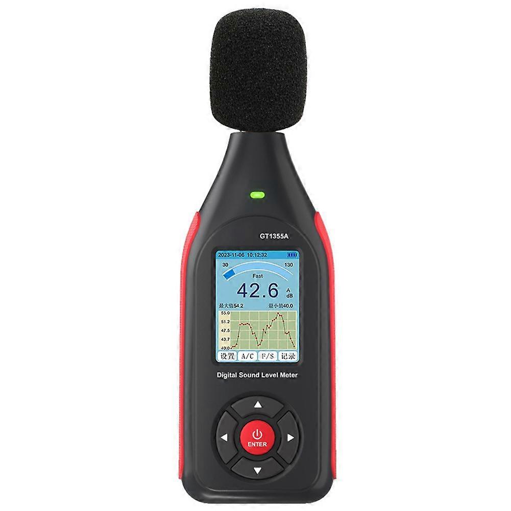Digital Noise Meter with Condenser Microphone Digital Sound Level Meter Noise Tester Sound Detector Decible Monitor