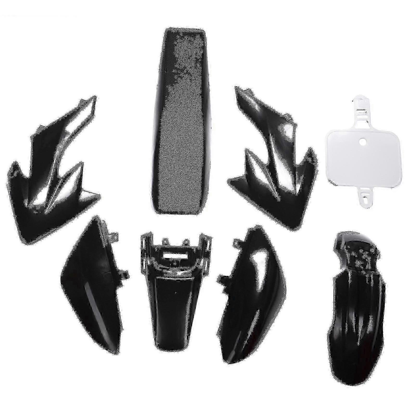 Plastic mudguard set for 50cc 110cc 125cc 140cc pit bike