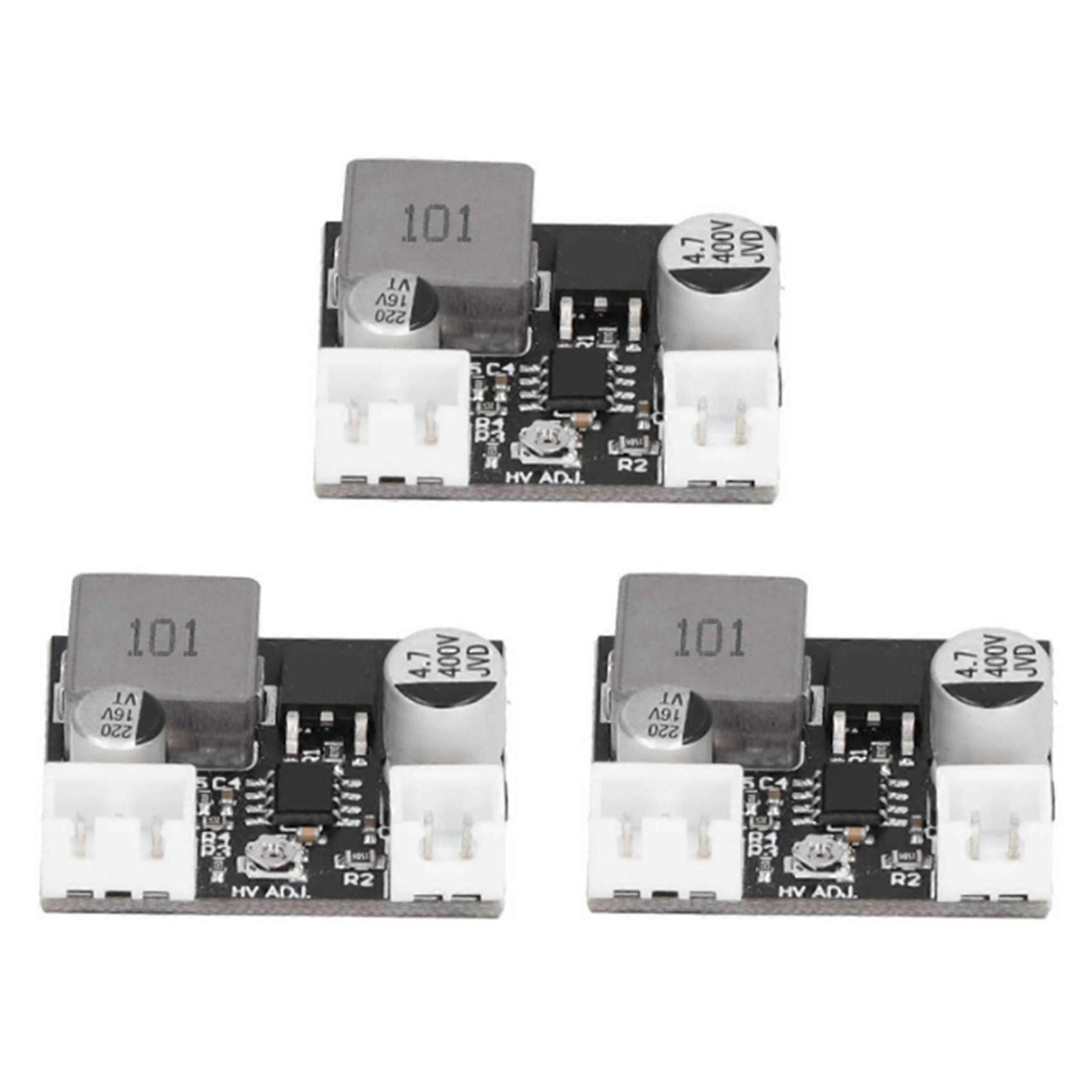 3X DC 5V-12V to 170V 150V-220V Glow Tube High Voltage Boost DC Power Module F/ Nixie Tube Glow MAX1771 with Off Function