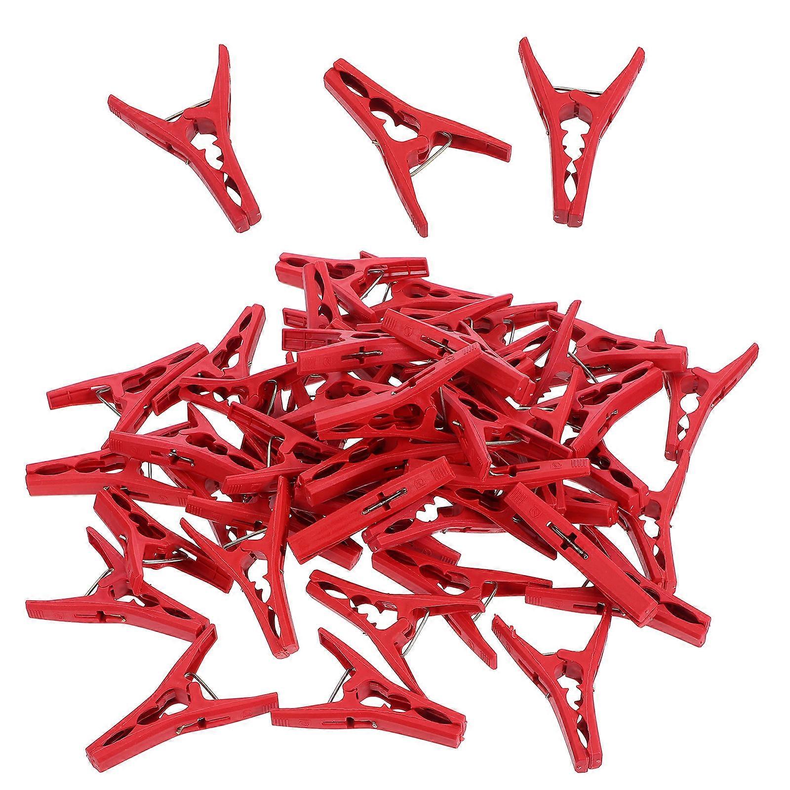 Plant Support Clips Plastic Trellis Clips for Vine Fixing 50Pcs Garden Use