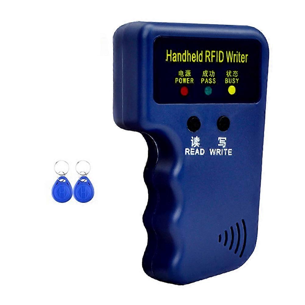 125Khz RFID Card Reader+2 Keyfobs Kit Copier Writer Duplicator Programmer ID Card Copy EM4305 T5577 Each Writable Tags