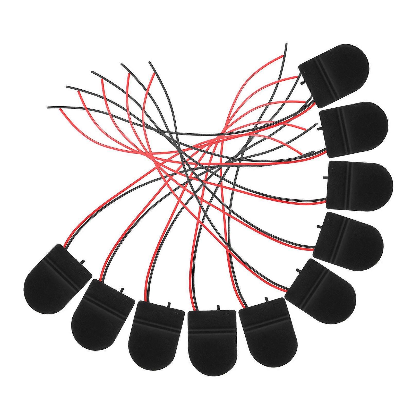 Button Battery Case Single Battery Holder with Switch Flip Cover 60Pcs