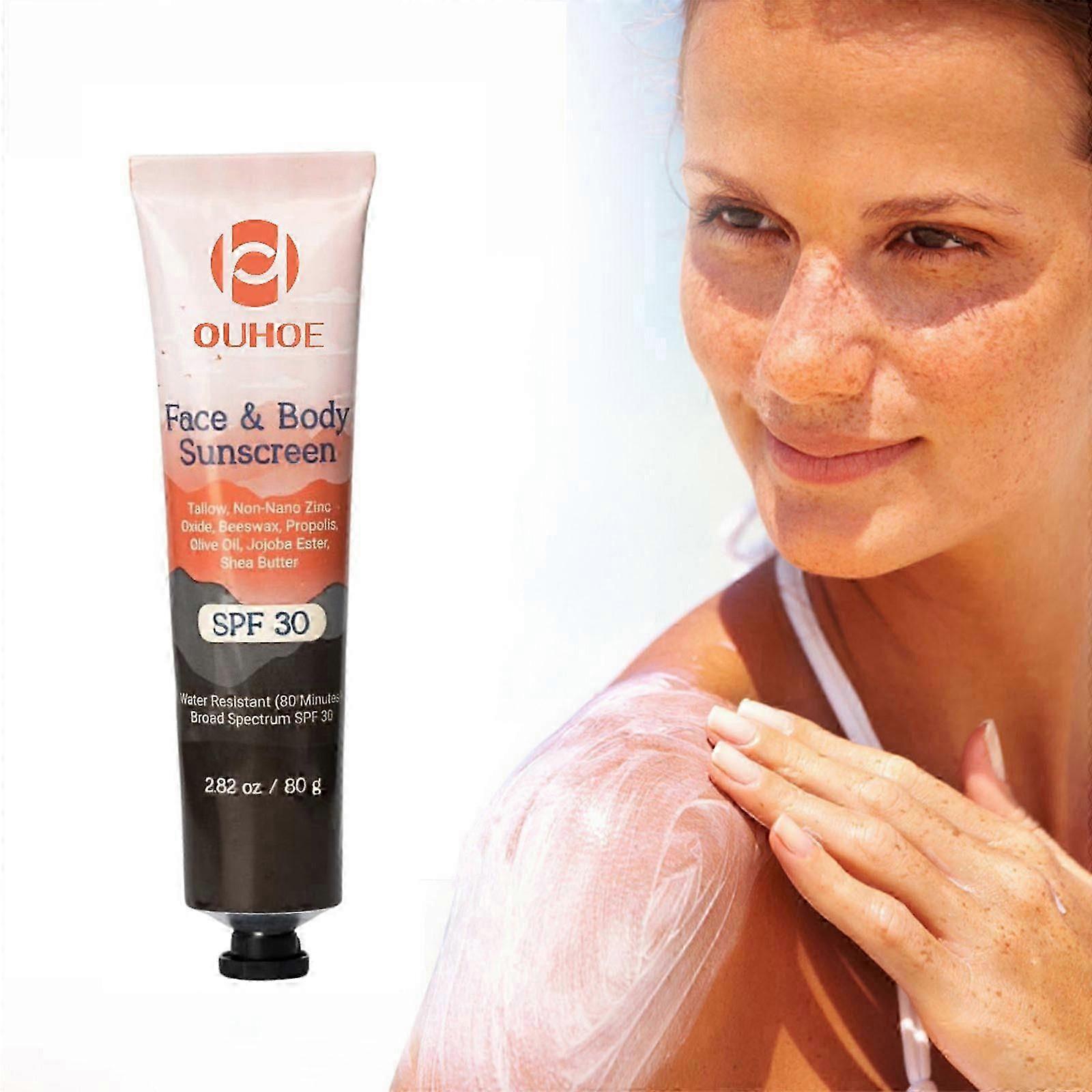 Efficient And Cream That Isolates Rays Protects The Skin From Refreshing And Moisturizing And Is A Daily Skin Protection Cream 80g FLYE246427