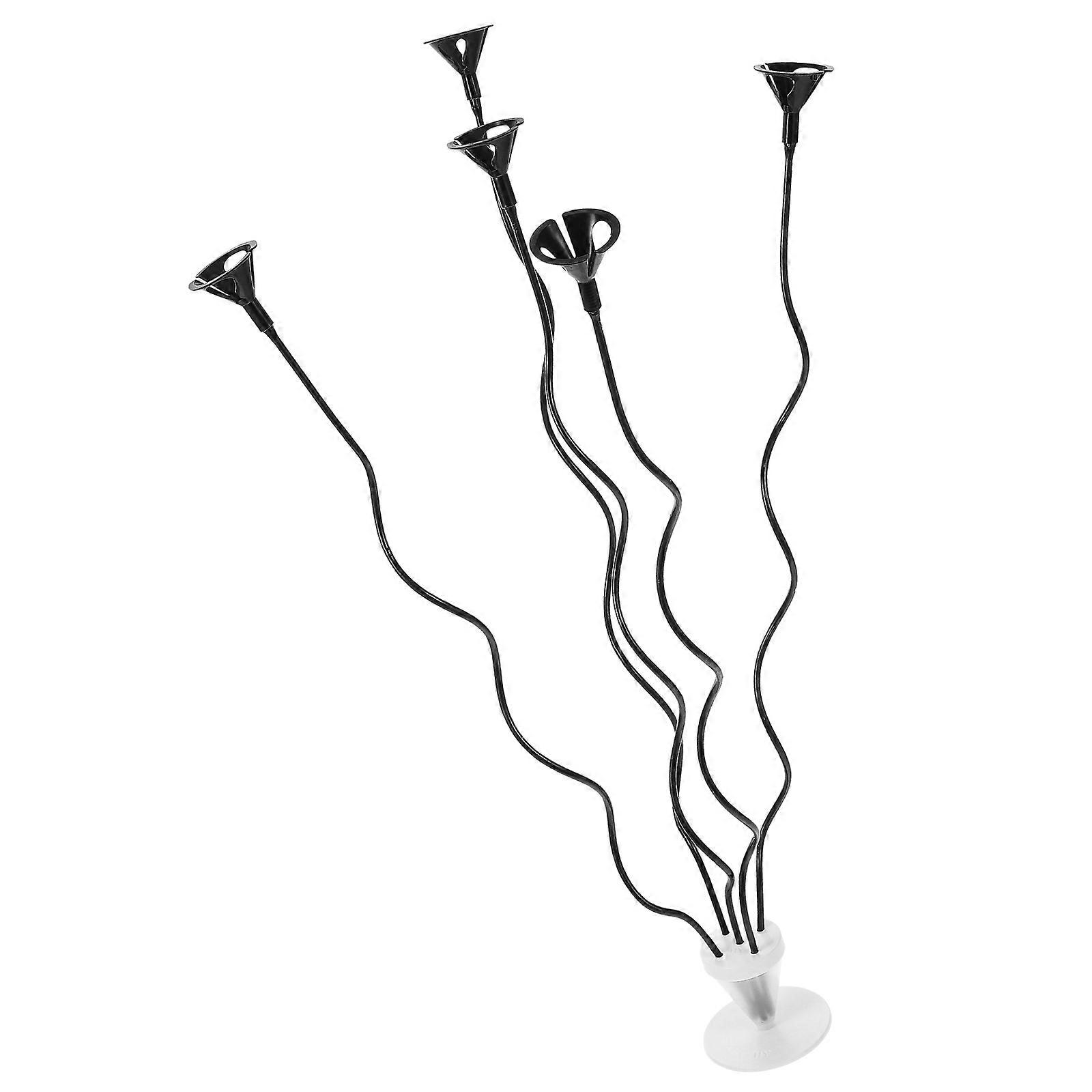 Balloon Stand Kit with ABS Base Black for Decoration Ensures Stability and Elegance 1 Set