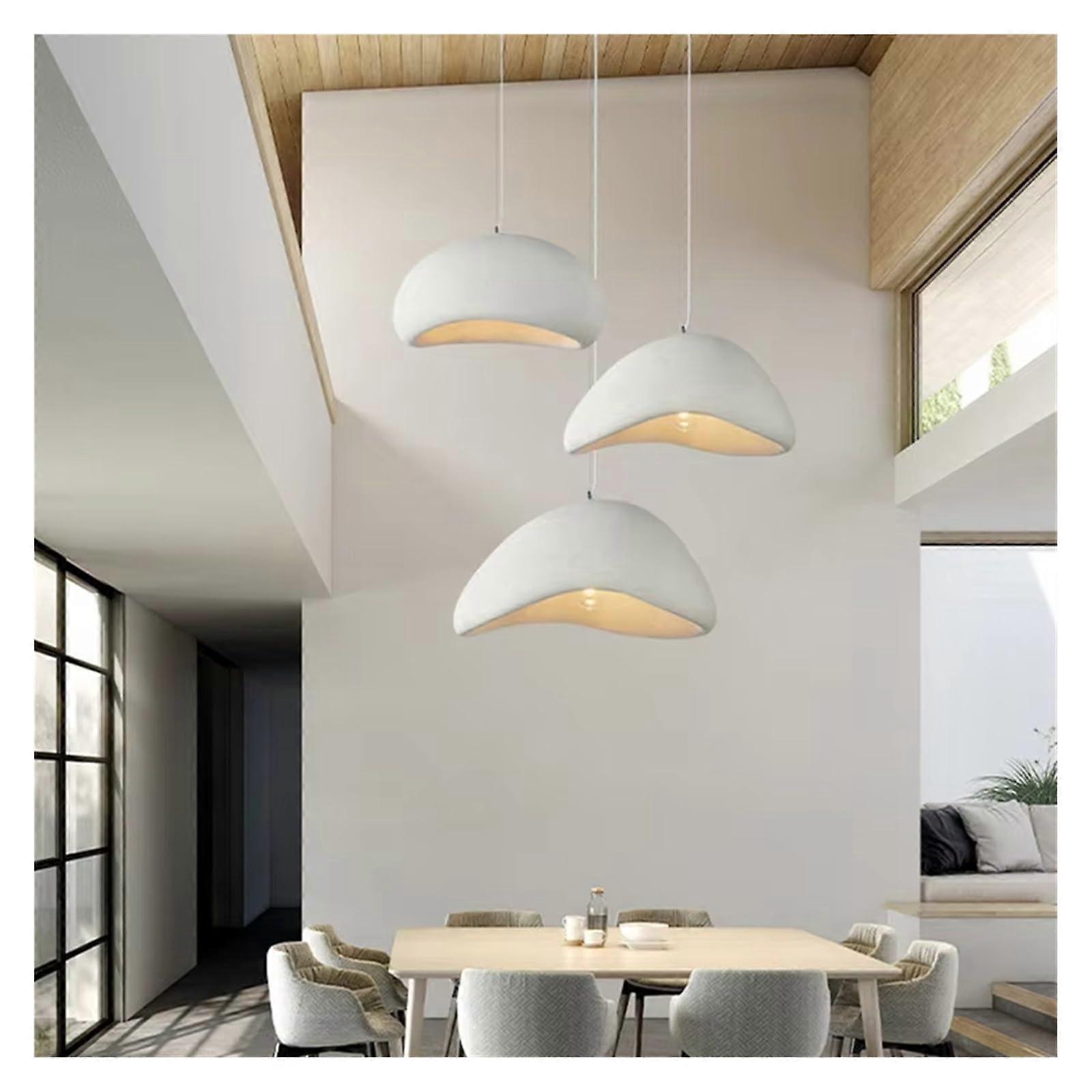 Extra Large Modern Nordic Pendant Light with Soft Diffused Lighting for Kitchen Island 70CM White