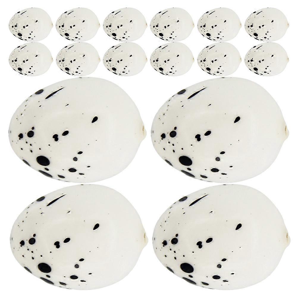 Fake Foam Eggs for DIY Crafts Decoration 60Pcs Artificial Quail Eggs