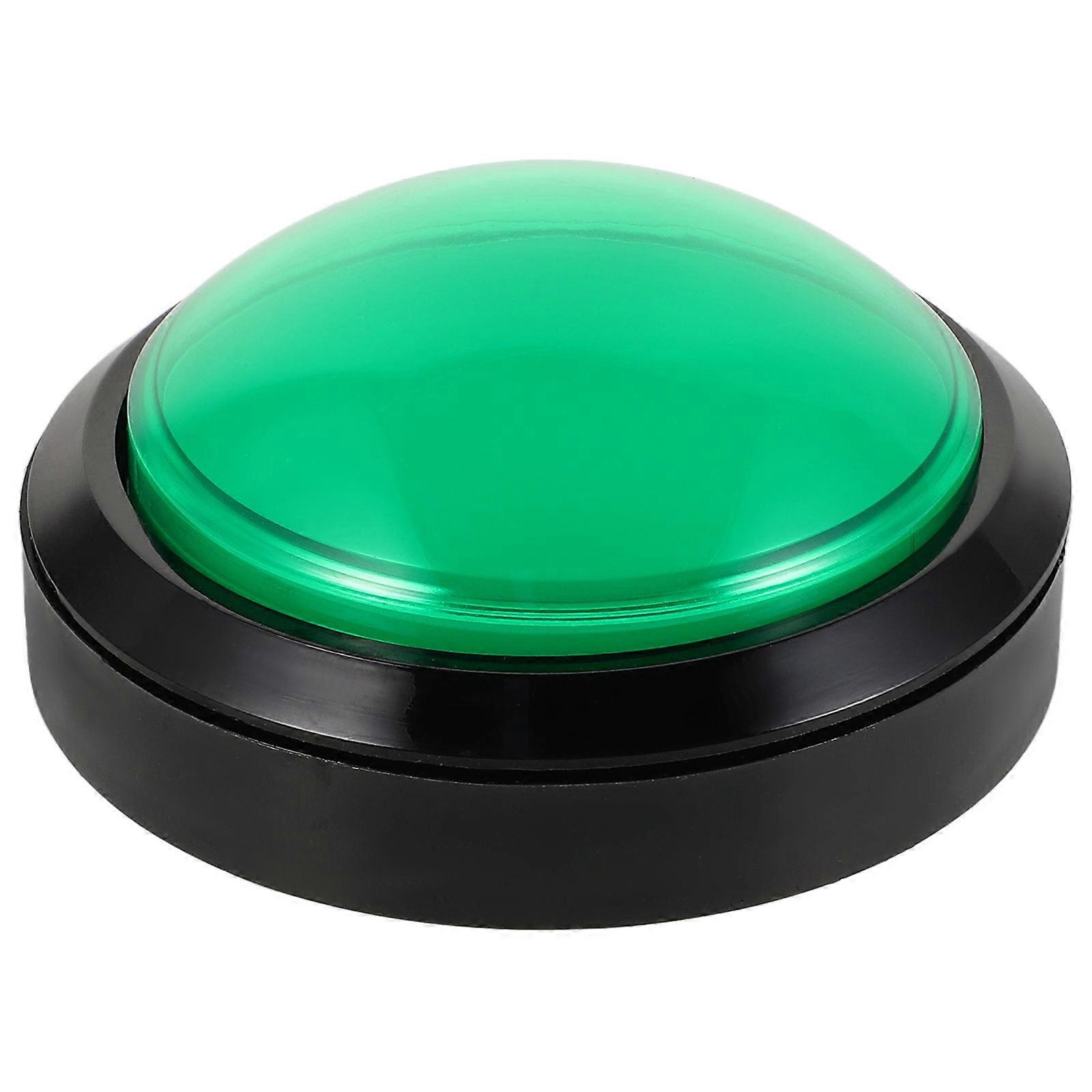 Green Convex Push Button for Game Machine with Self Resetting
