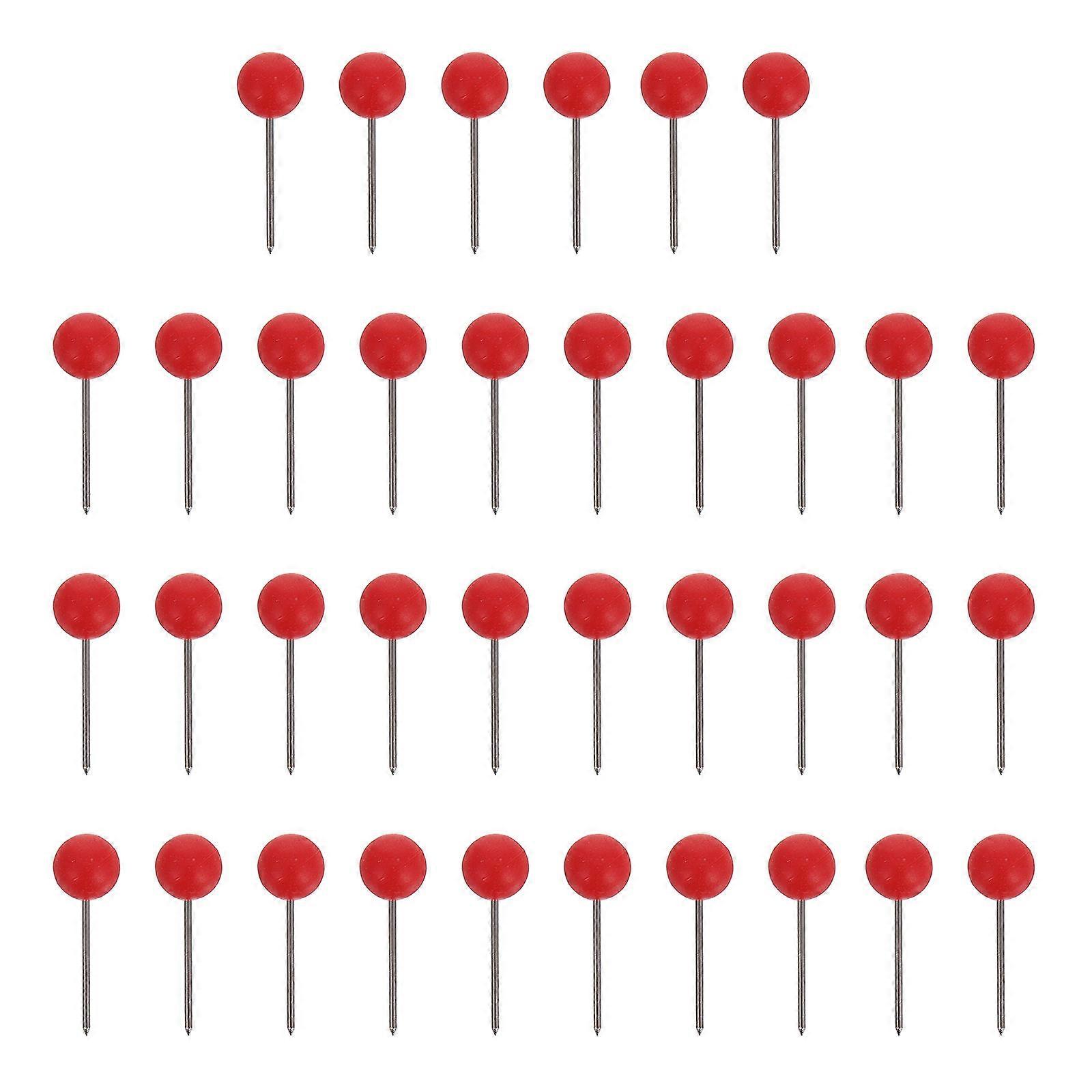 Map Push Pins Red for Holding Use 300Pcs Cute Round Head Thumb Tacks