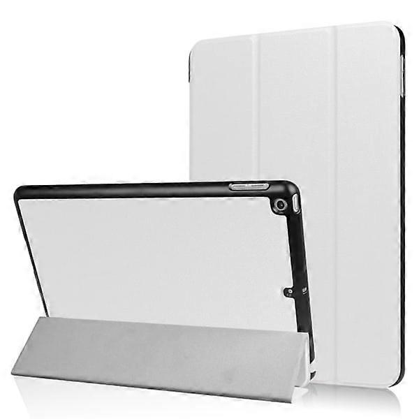 Compatible with iPad 9.7" (2017) / (2018) - Slimfit Tri-Fold Case - White White White