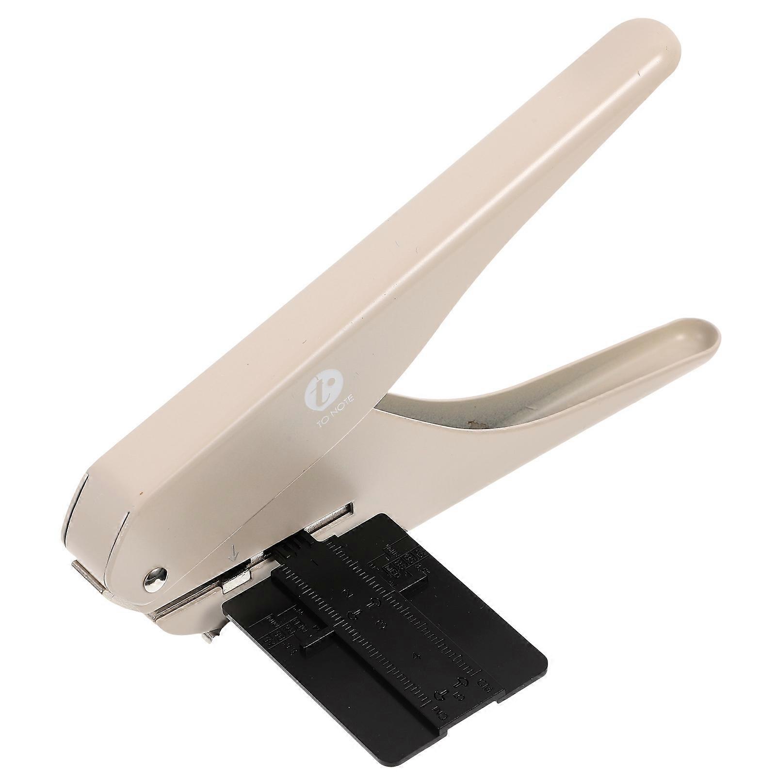 Mushroom Single Hole Puncher Handheld DIY Paper Cutter for 2Pcs Creative Use