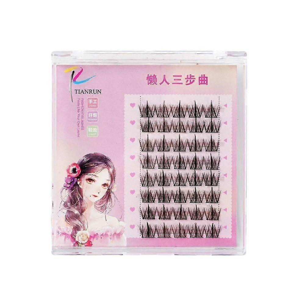 Lashes Extension Fluffy False Eyelashes Fake Segmented Eyelashes Bundles  Makeup Tool
