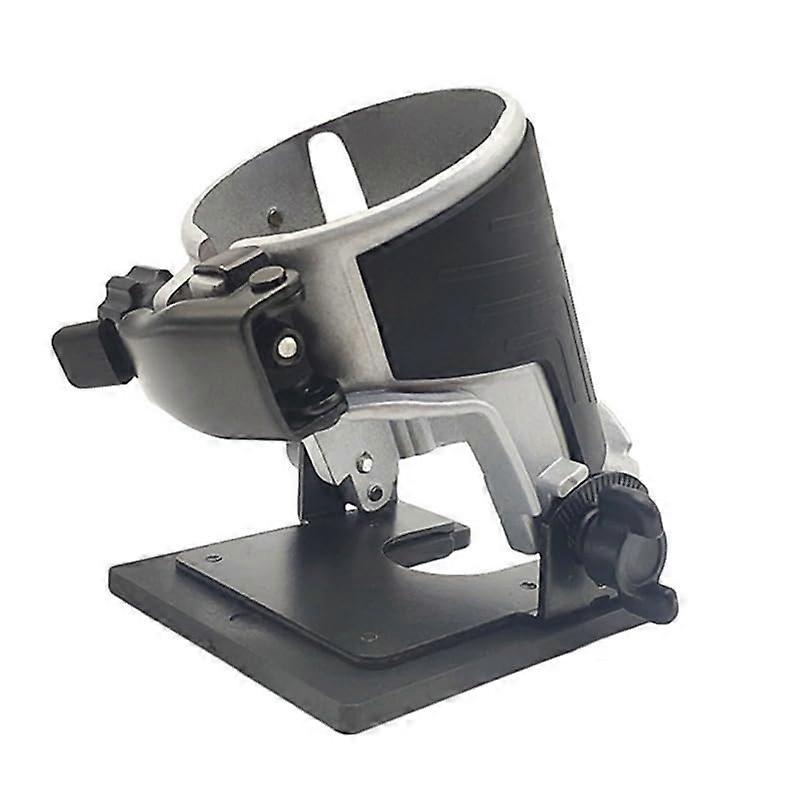 65mm Compact Router Tilt Base Dark Grey for Laminate Trimming and Woodworking