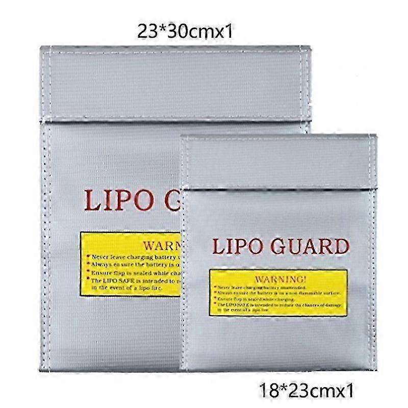 Two fireproof document pockets with zips for water resistance, silver coloured 2025