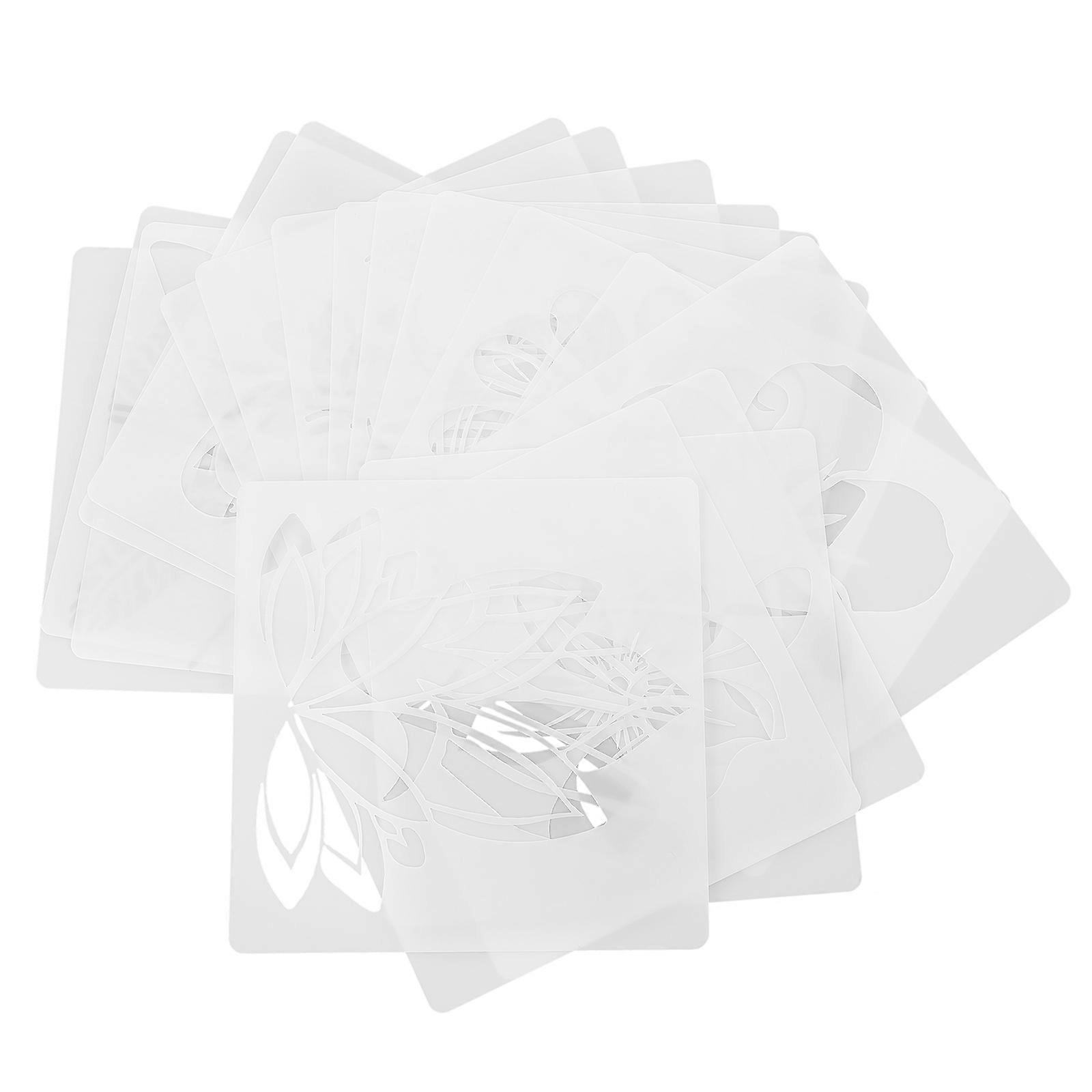 DIY Stencils Painting Template for Crafts Use 2Sets Hollow Designs