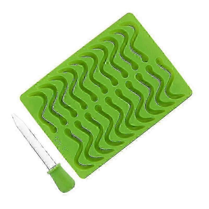 2025 1pcs Worm Baking Molds