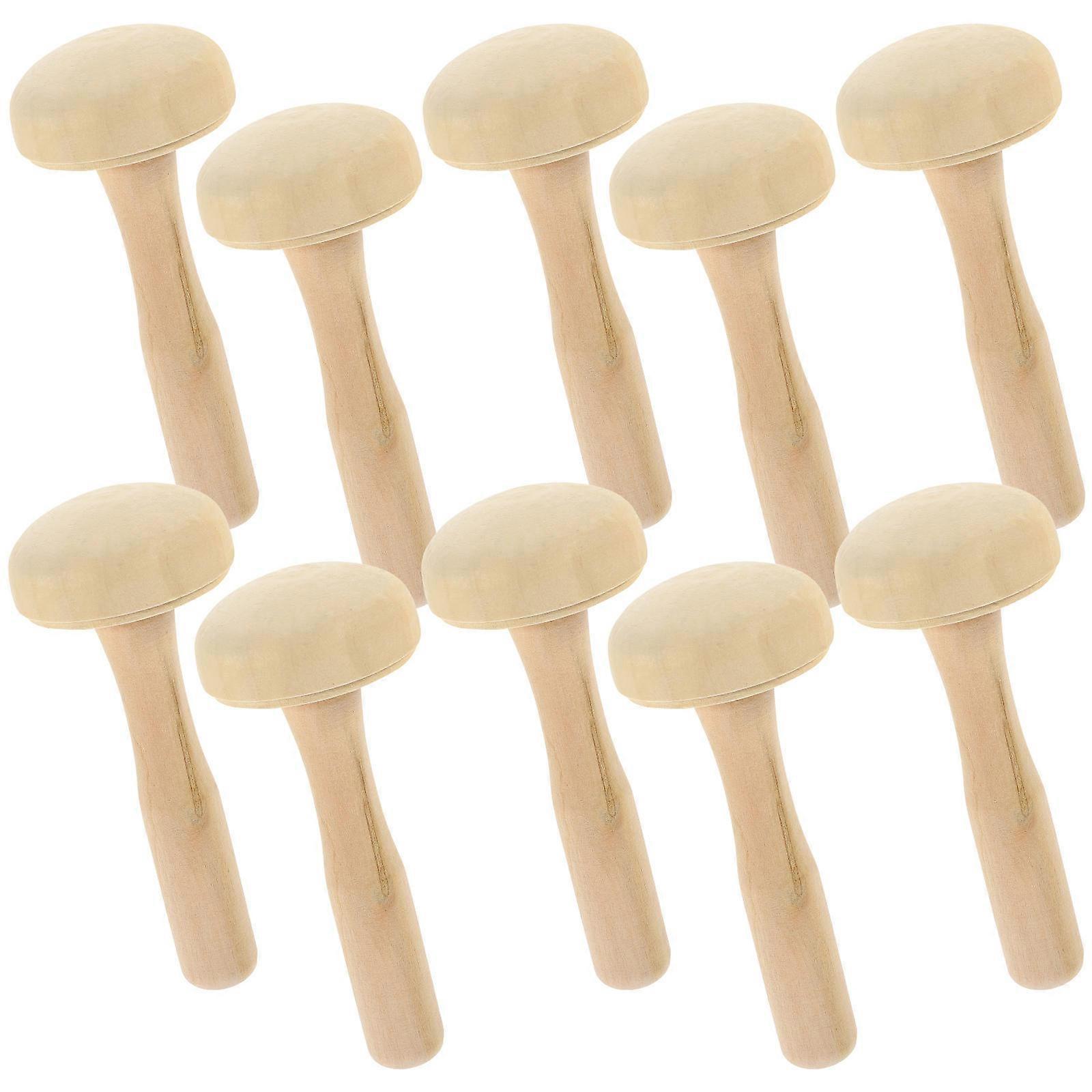Wooden Roller for Printmaking 20Pcs Durable Art Ink Rubbing Tool