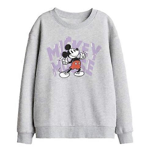 Disney Childrens/Kids Mickey Mouse Bubble Heather Sweatshirt