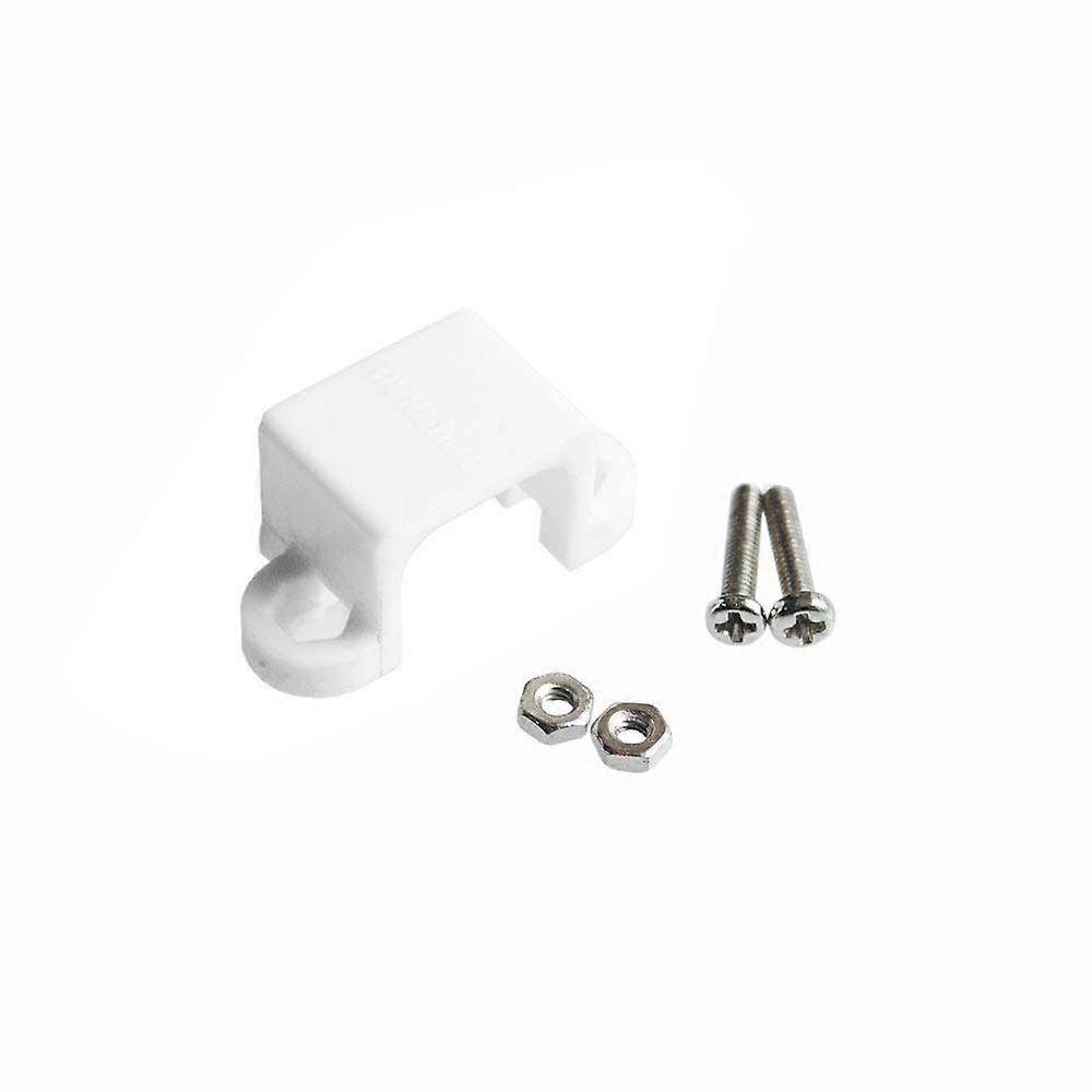 White Plastic N20 Motor Holder Micro DC Motor Mount for DIY Model Projects Easy Installation
