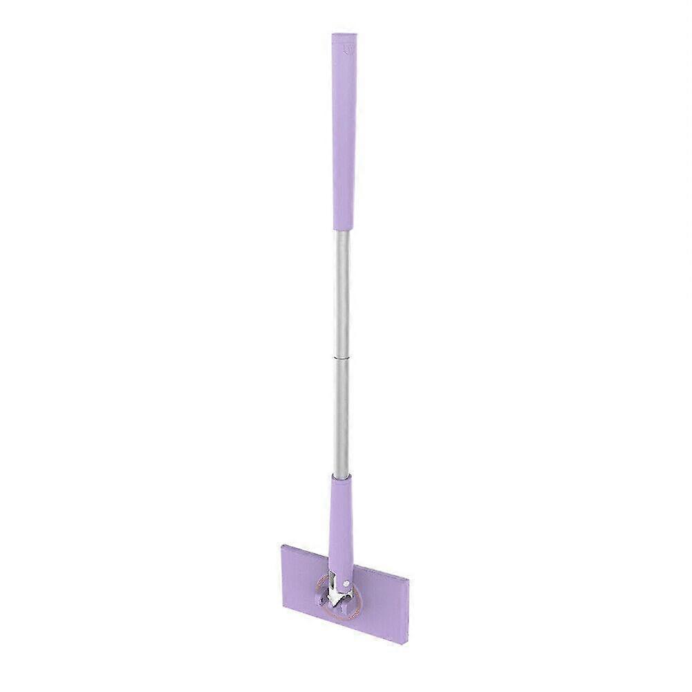 Mini Mop with Automatic Cloth Change for Floor and Window Cleaning, Violet, 1PCS