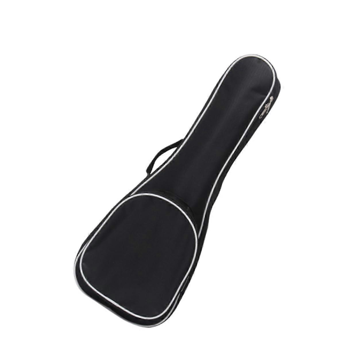 Waterproof Ukulele Gig Bag with Pockets Lightweight Oxford Cloth Backpack Carry Case