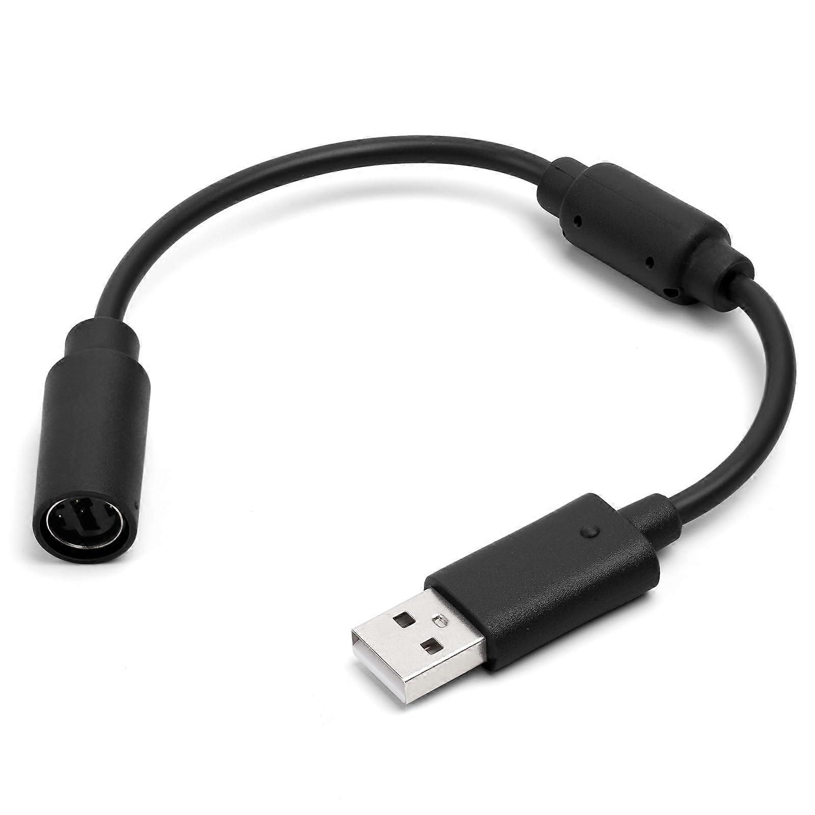 Cable for Xbox 360 Controller with Safe USB Disconnect and Stable Signal for PC PlugandPlay