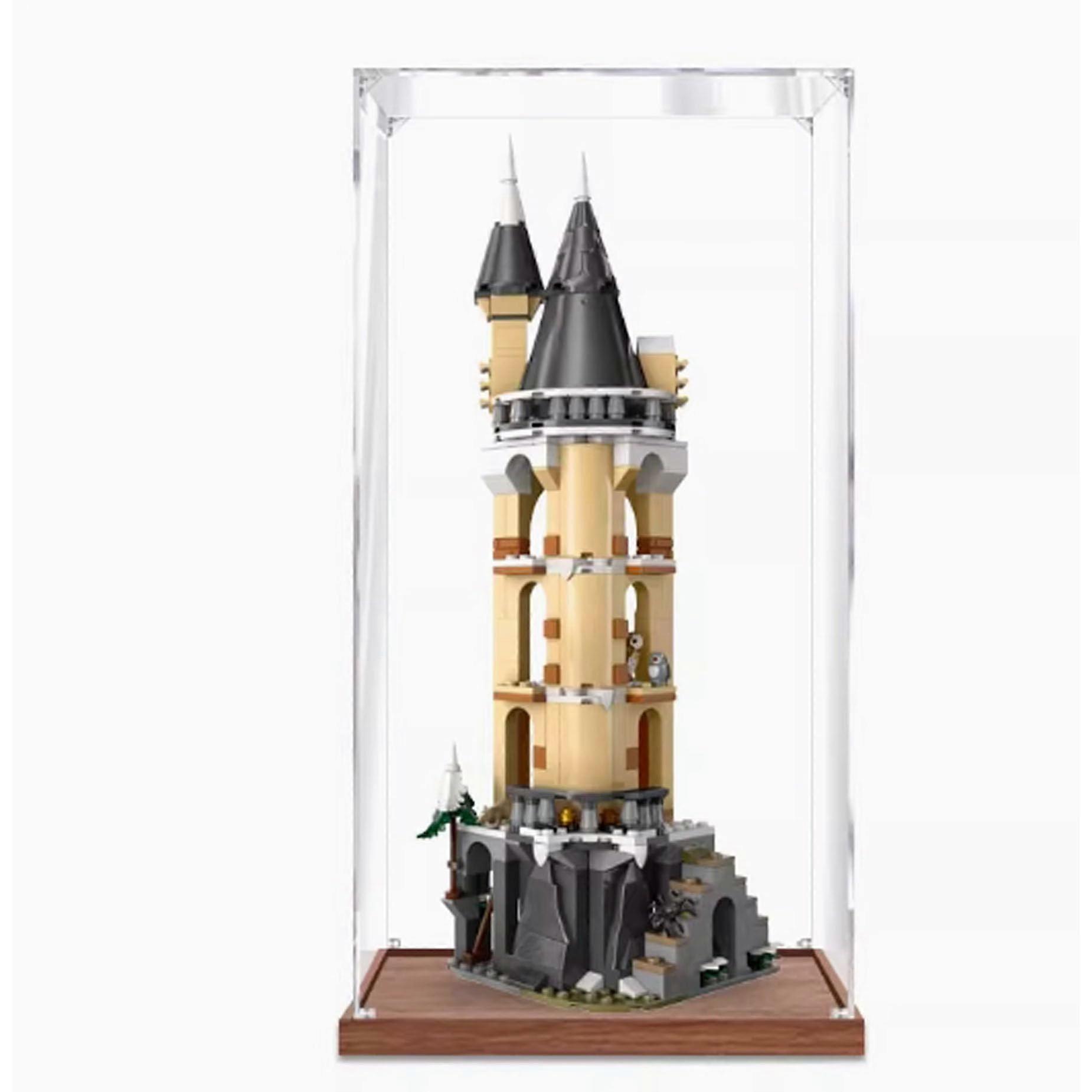 Acrylic Clear Dustproof UV Protected Box Style A Display Case for  76430 Owl Shed Model