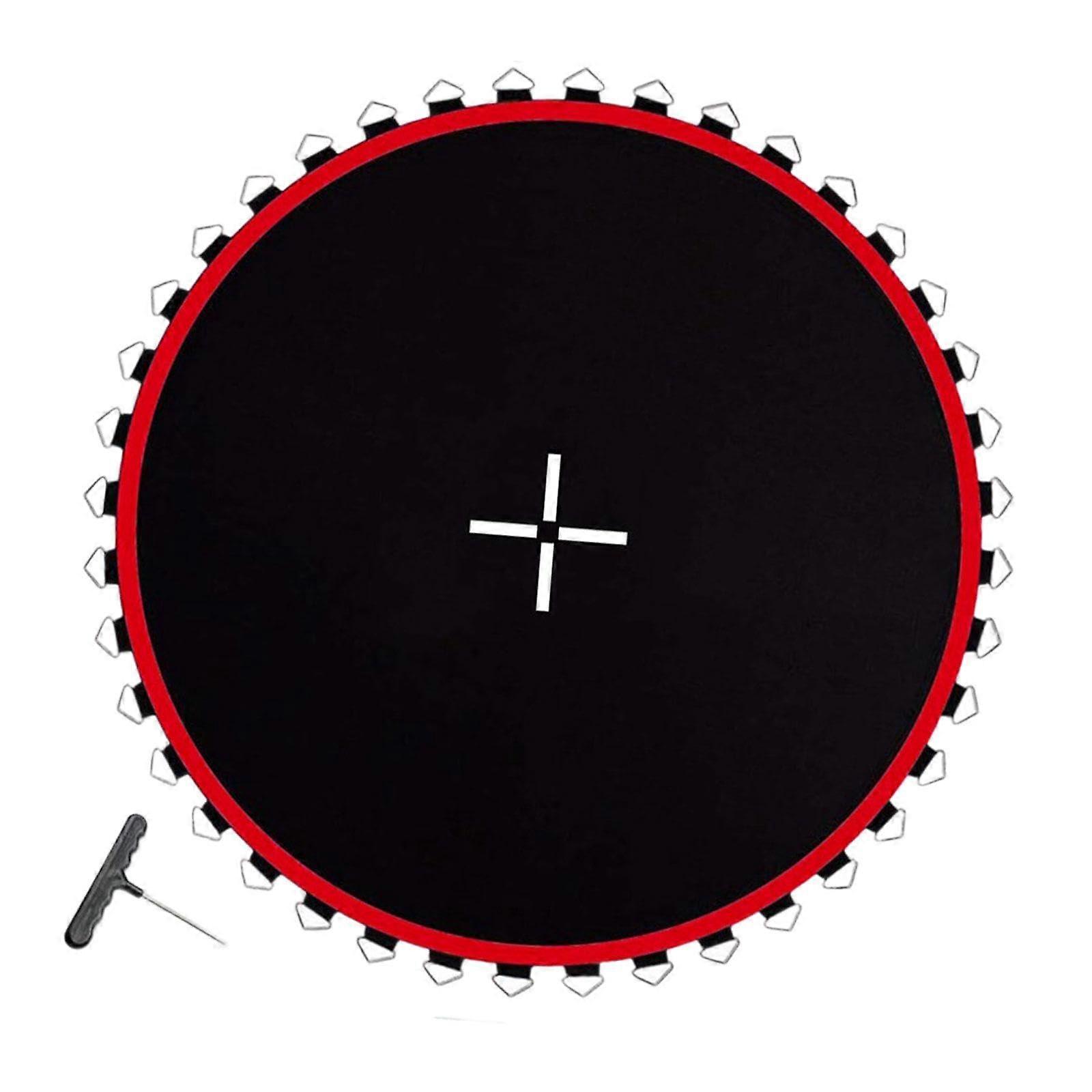 10ft Trampoline Replacement Mat with Center Mark, Durable PP, Easy Install for 10 Foot Frame