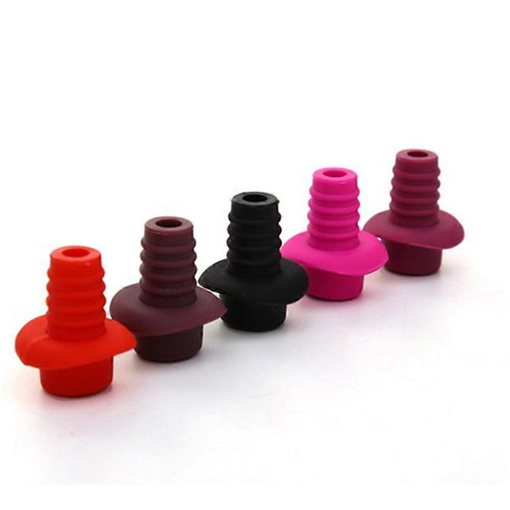 Silicone Closure Hat Shaped 5Pcs