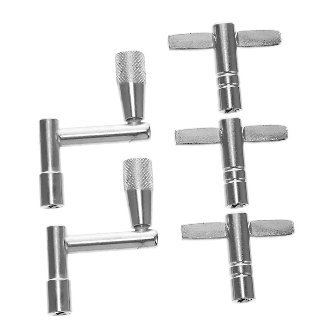 Drum Tuning Key Set for Drummers, Durable Metal Wrench Tool for Precise Drum Adjustment