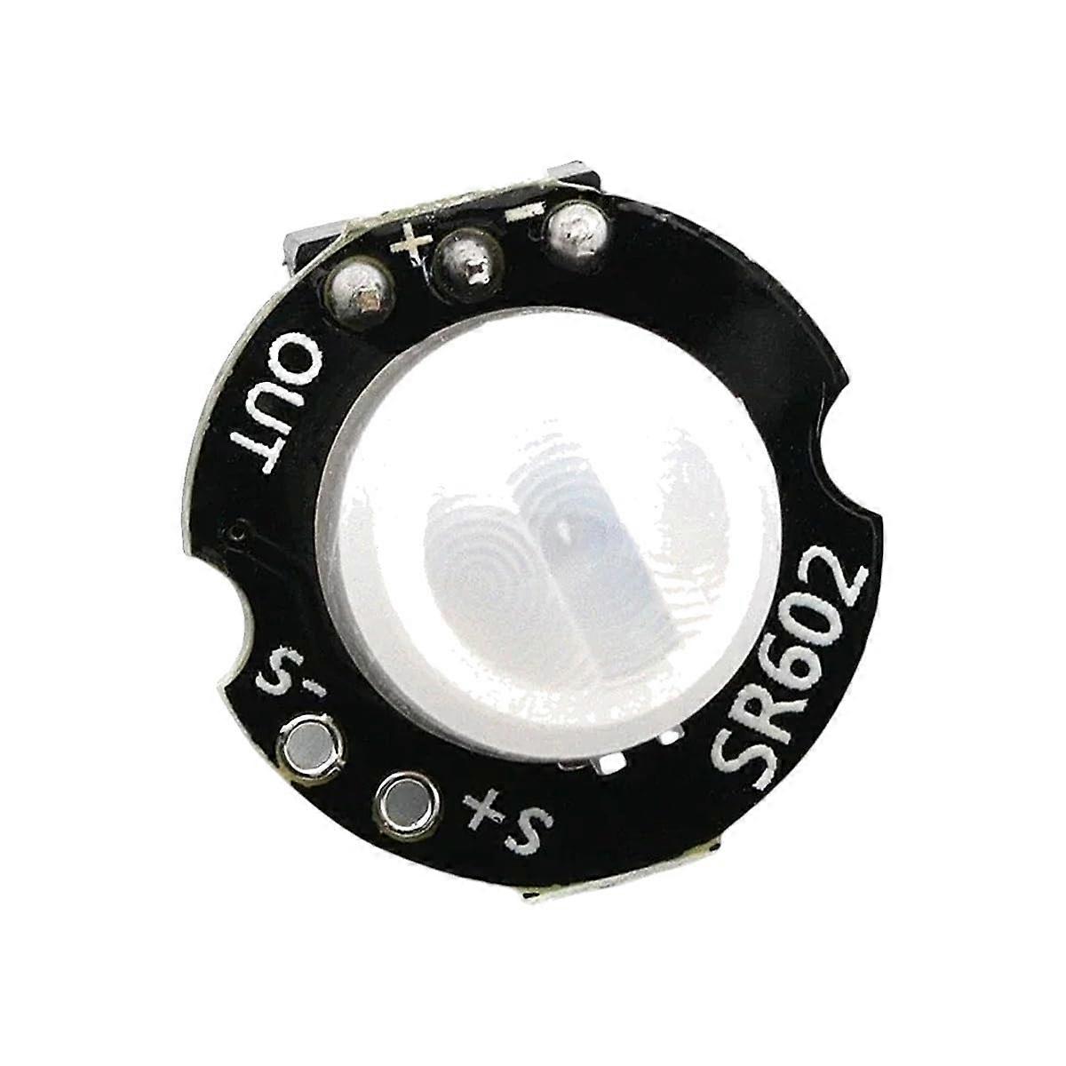 SR602 Mini PIR Motion Sensor Module, Pyroelectric Infrared Detector Kit for DIY with Lens