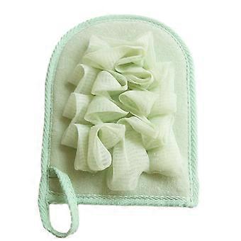 Mesh Bath Sponge Pads Shower Pouf back Scrubber Mesh Pouf(Random Color)