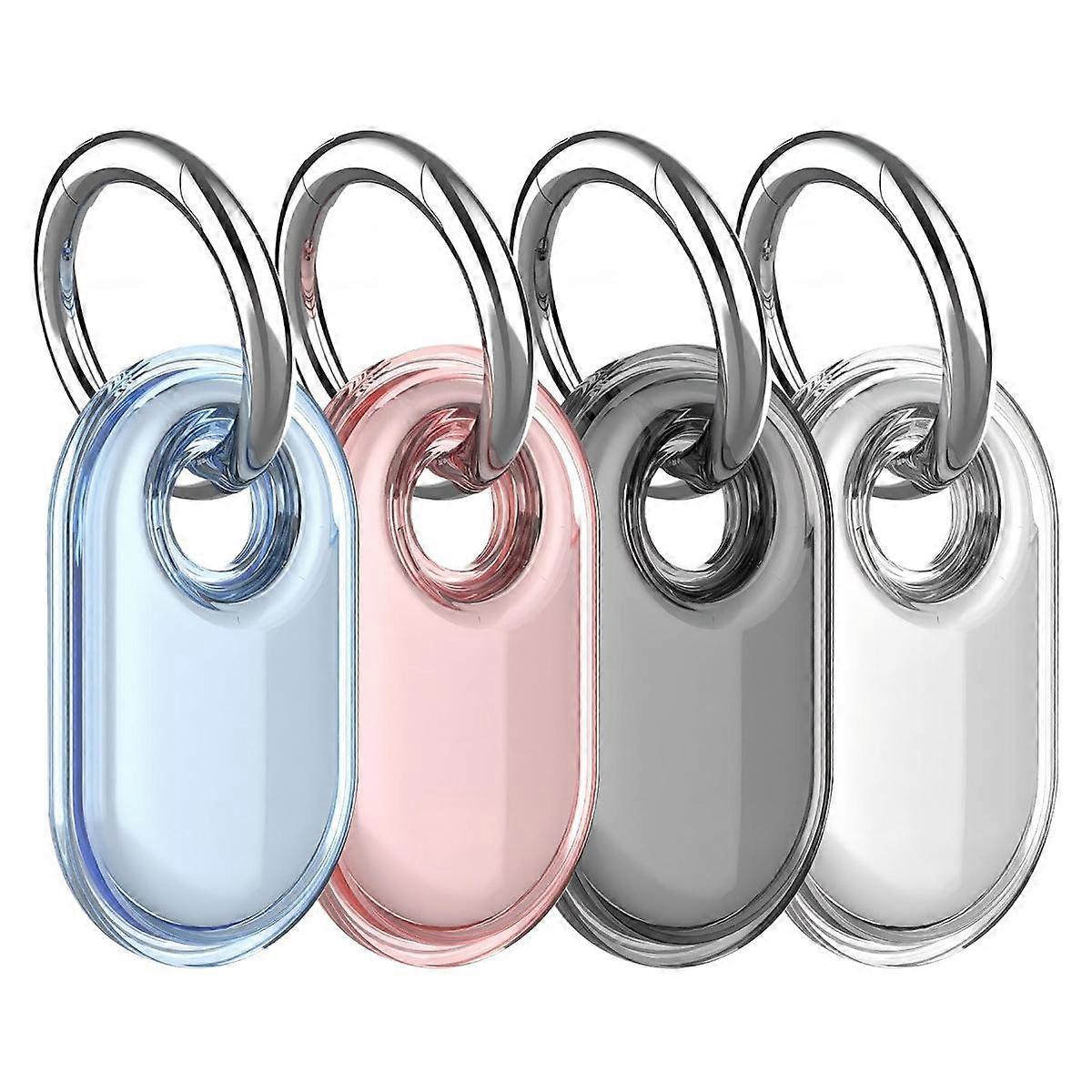 XDcase 4pcs Full-Coverage Waterproof TPU Protective Case with Keychain