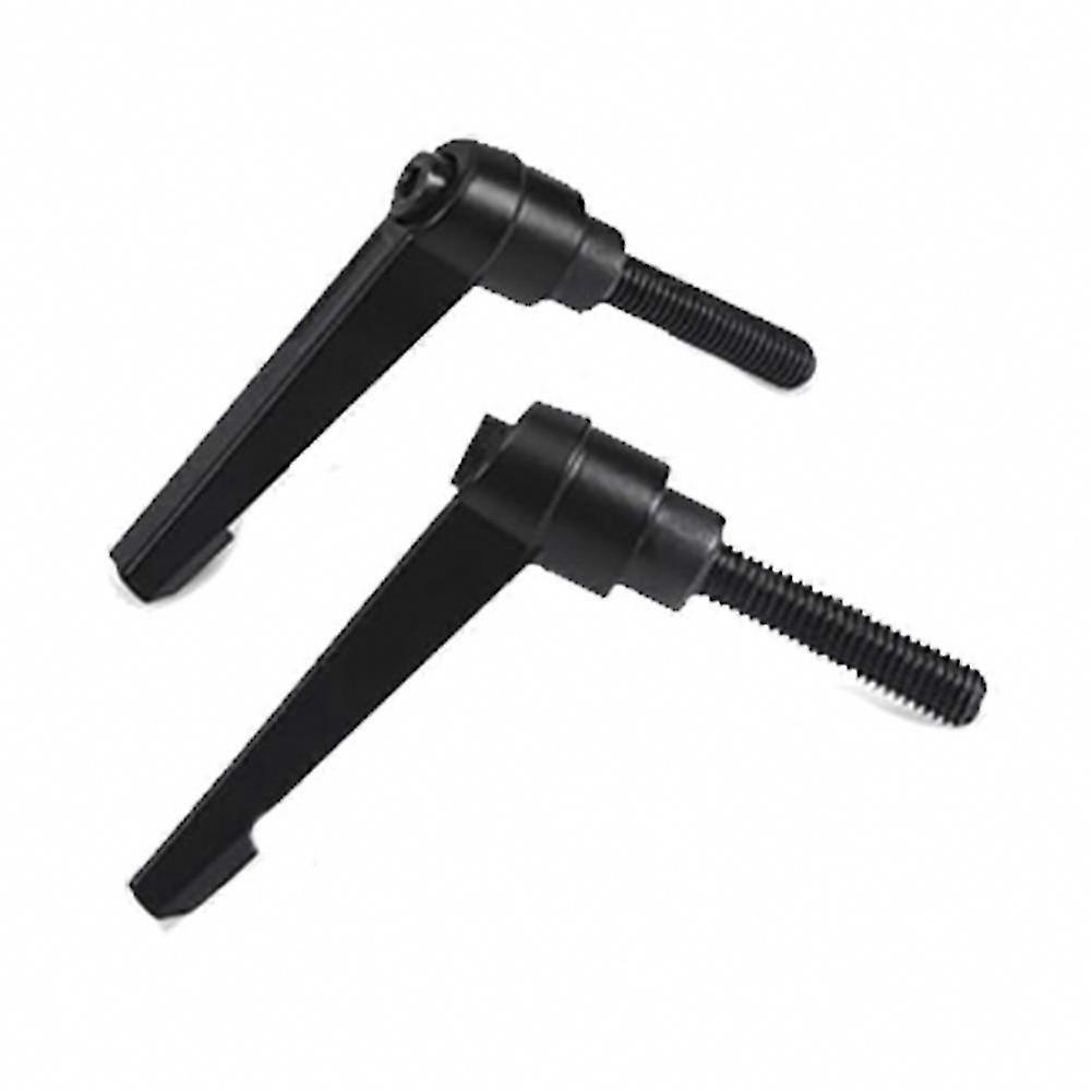 2-Pack Adjustable Seat and Handlebar Control Knobs for Exercise Bikes - L-Shaped Replacement Handles