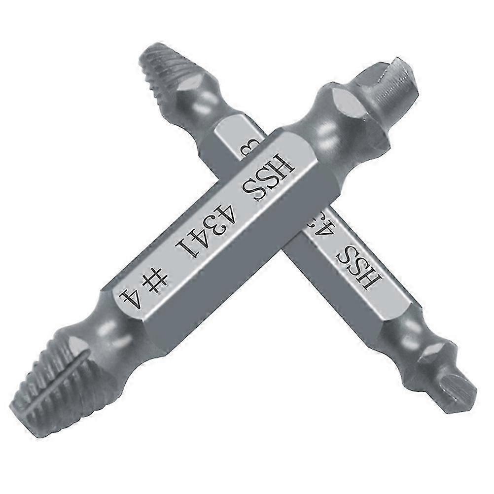 Screw Extractor 6Pcs Guide Set for Removing Double Ended Damaged Screws