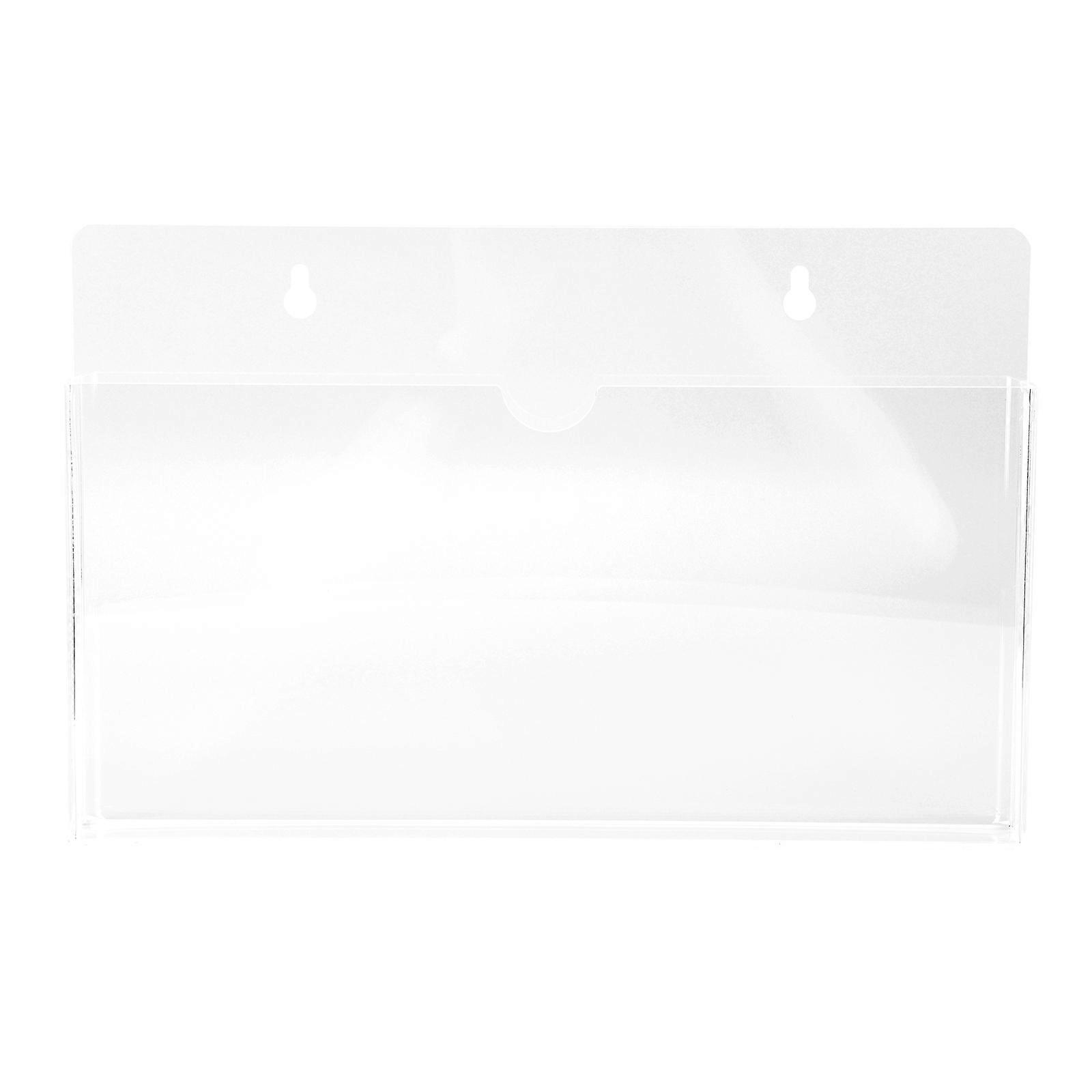 1Pc Wall-mounted File Storage Box Practical  Document Case A4 File Box