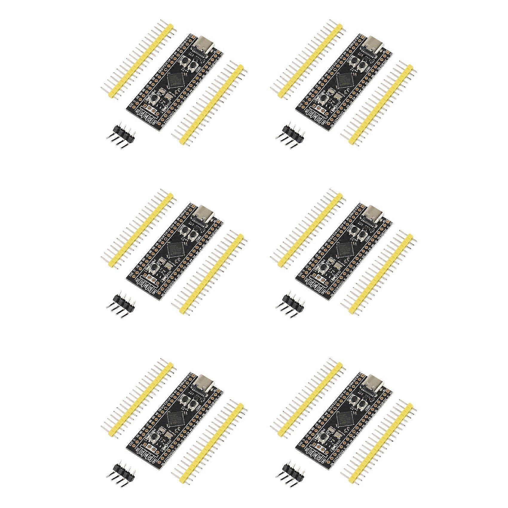 6X STM32F411 Development Board, STM32F411CEU6 STM32F4 Learning Board, Support for MicroPython/Arduino Programming