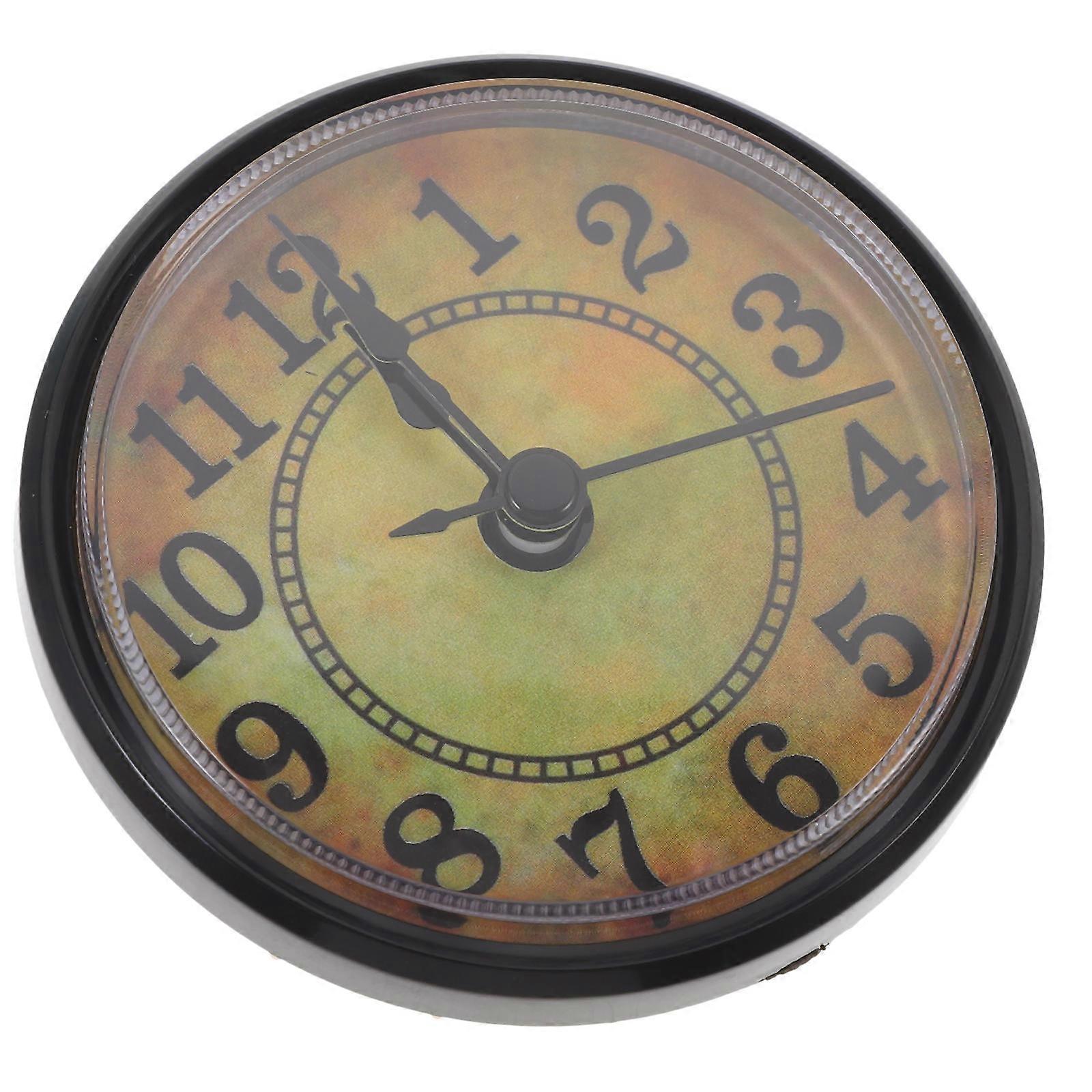 Number Round Clock Head Vintage Clock Insert Novelty DIY Clock Insert Clock Insert