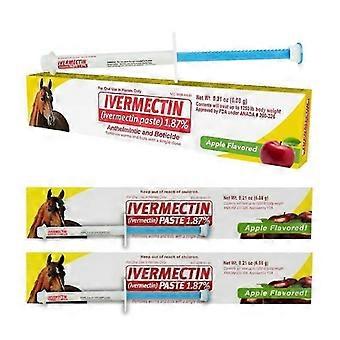 Apple Flavored Mild Formula Horse Cream for Deworming - Helps Regulate Balance, Non-irritating Horse Wormer