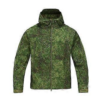 "Professional  Russian Military Uniform Men's Camouflage Fleece Jacket Army Tactical Airsoft Softshell Winter Coat Multicam Windbreakers"-Yvan
