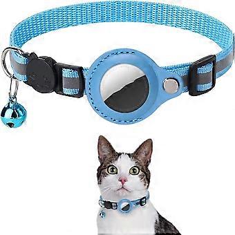 AirTag Compatible Cat Collar - Anti-Choking, Reflective, Adjustable, for Cats or Small Dogs - Built-in AirTag Holder - No Subscription Required - Come