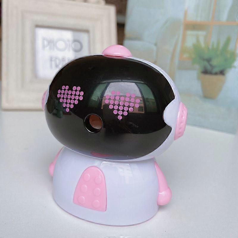 Pink Pencil Sharpener Manuel Sharpening Desktop Pencil Sharpener Practical Pencil