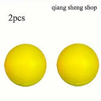 Glossy PU Grip Balls for Hand Exercise, Foam-Filled Stress Relief Balls, 2-Pack Handheld Rehabilitation Trainer for Adults and Teens