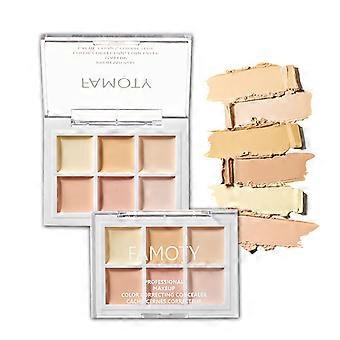 Concealer Palette 6 in 1 for Dark Circles and Multiuse Color Correcting Makeup Kit