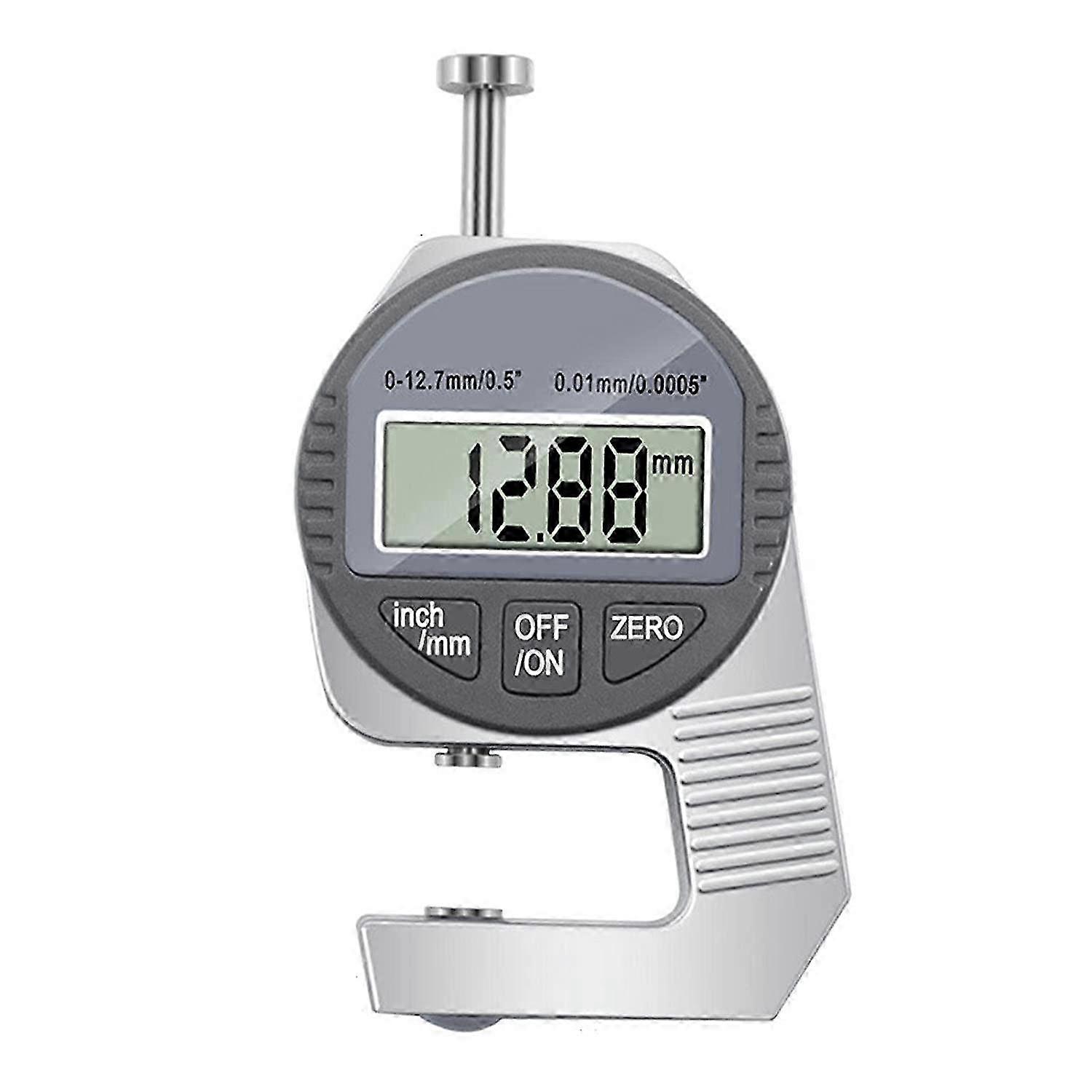 Thickness Gauge, Professional Digital Thickness Measuring Tools, Precise Electronic Micrometer